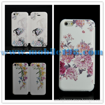 Elegant Shape of Leather Case for iPhone 5c